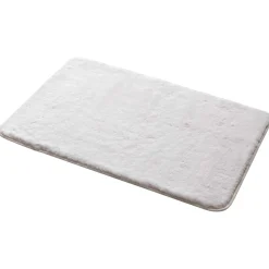 Tappeto bagno Fuzzy 50x80 cm bianco