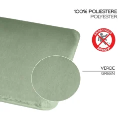 Tappeto bagno Fuzzy 50x80 cm verde