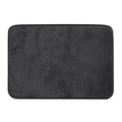 Tappeto bagno Fuzzy 40x60 cm nero