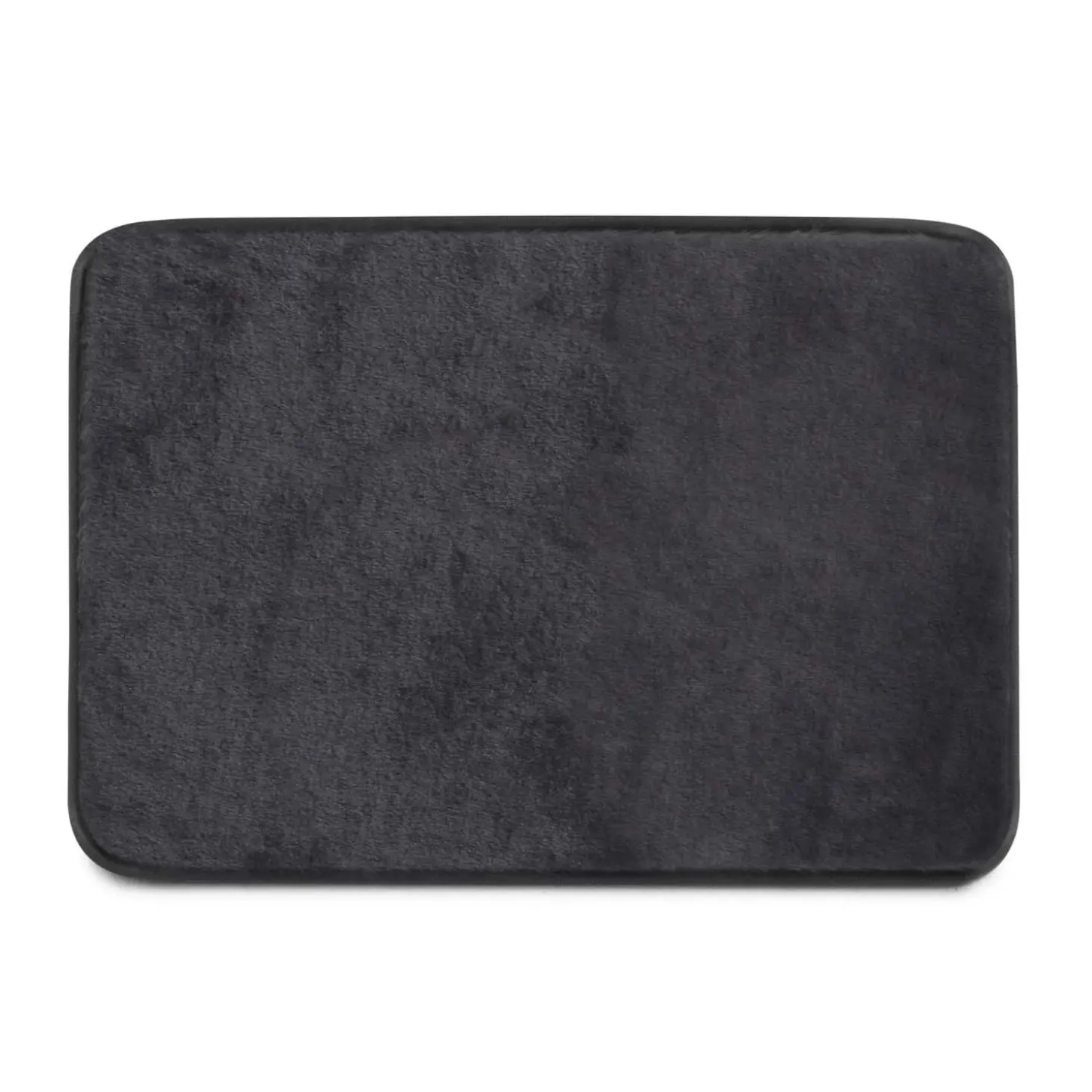Tappeto bagno Fuzzy 40x60 cm nero