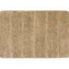Tappeto bagno in microfibra Wenko Steps 60x90 cm color sabbia