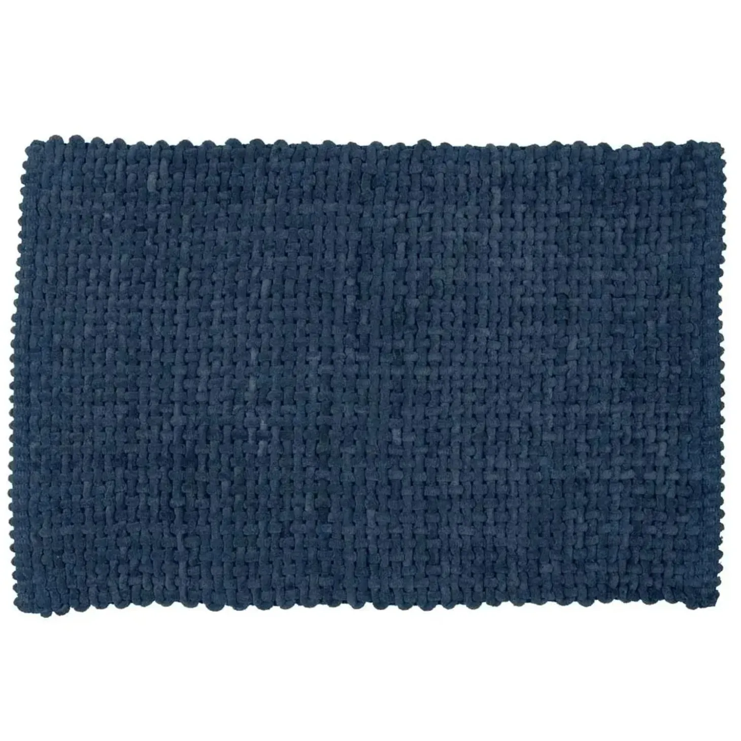 Tappeto da bagno antiscivolo Covelo 50x80 cm blu scuro