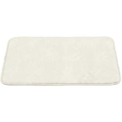Tappeto da bagno Camiers 40x60 cm bianco