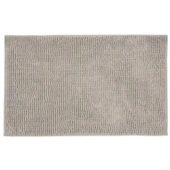 Tappeto da bagno Chenille 50x80 cm beige