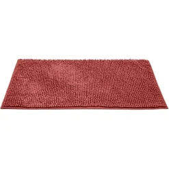 Tappeto da bagno Chenille 50x80 cm rosso