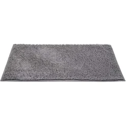 Tappeto da bagno Chenille 50x80 cm grigio antracite