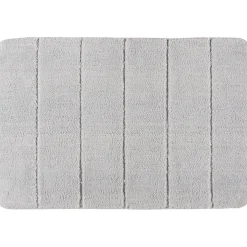 Tappeto da bagno Steps in microfibra 60x90 cm grigio chiaro