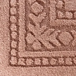 Tappeto in cotone 55x90 cm rosa agé