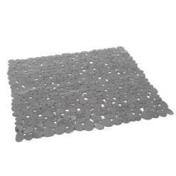 Tappeto antiscivolo doccia River grigio