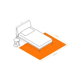 Tappeto arredo Gallery d 190x133 cm