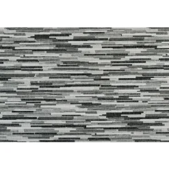 Tappeto cucina Dream Stripes grigio 50 x 90 cm