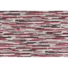 Tappeto cucina "Dream Stripes" rosso 50 x 120 cm