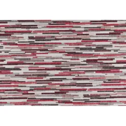 Tappeto cucina "Dream Stripes" rosso 50 x 120 cm