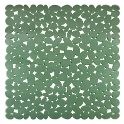 Tappeto doccia Balo salvia 52x52 cm