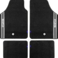 Tappeto per auto in moquette nera 0,45 kg