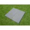 Tappeto protettivo per sotto piscina Bestway 50x50 cm grigio 9 pz