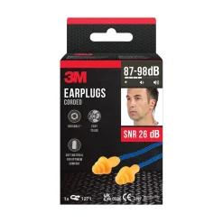 Tappi auricolari con cordino 3M 1271