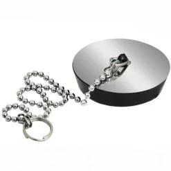Tappo con catena e placca inox