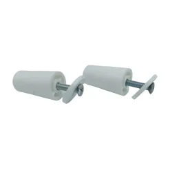 Tappo d`arresto per tapparelle 45 mm bianco 2 pezzi