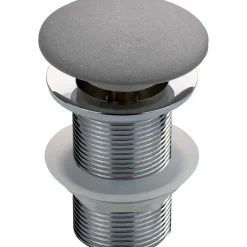 Tappo per lavello in granito grigio metallizzato