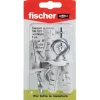 Tassello a espansione in nylon Fischer SB occhiolo chiuso Ø 12 mm 4 pz