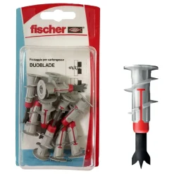 Tassello per cartongesso Fischer DuoBlade K 10 pz