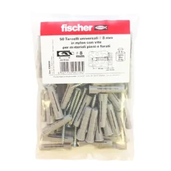 Tassello universale Fischer Ø 8 mm 50 pz