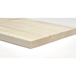 Tavola legno lamellare abete grezzo 2000x600x28 mm