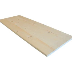 Tavola legno lamellare abete grezzo 600x400x18 mm