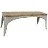 Tavolino in legno rettangolare 117x36,5h44,5 cm