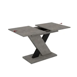 Tavolo allungabile da pranzo AXI nero 120x75x76 cm