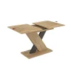 Tavolo allungabile da pranzo AXI rovere 120x75x76 cm