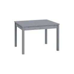 Tavolo allungabile da pranzo Firenze cemento 90x60x77 cm
