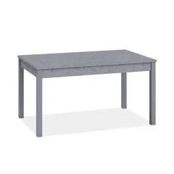 Tavolo allungabile da pranzo Firenze cemento 140x85x77 cm