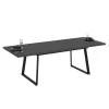 Tavolo allungabile da pranzo Lavinya ossido 170x90x75 cm