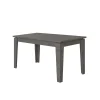 Tavolo allungabile da pranzo Megaron grigio 120x80 cm