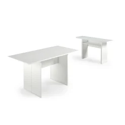 Tavolo console da ingresso bianco