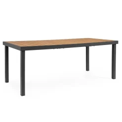 Tavolo da giardino in alluminio e polywood Niagara 190x90 cm
