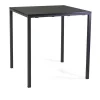 Tavolo da giardino Loki in metallo antracite 80x80x74 cm