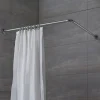 Telaio doccia angolare 80 x 80 cm alluminio anodizzato