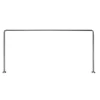 Telaio doccia angolare 80x170x80 cm alluminio anodizzato