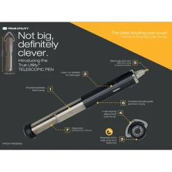 Telescopic Pen penna-portachiavi