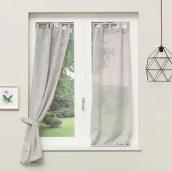 Tenda a vetro Lione L 90 x 150 cm grigio