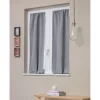 Tenda a vetro 60x150 cm Stoccolma grigio