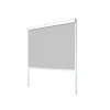 Tenda avvolgibile Calicantus Zip Screen bianco in Textilen grigio 3 m