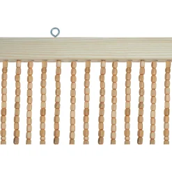 Tenda da esterno in legno 100x220 cm marrone chiaro