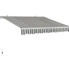 Tenda da sole a bracci articolati 295x200 cm beige/grigio