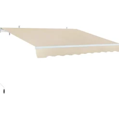 Tenda da sole a braccio reclinabile 295x200 cm beige