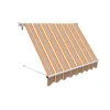 Tenda da sole a caduta con braccetti 295x245 cm beige/giallo