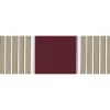 Tenda da sole Panarea reclinabile 300x250 cm beige-bordeaux